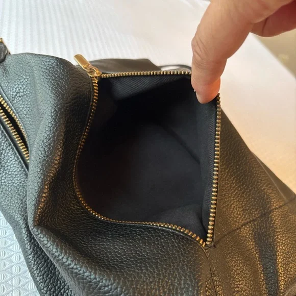 a new day Black Shoulder Bag with Gold Accents - Picture 8 of 8